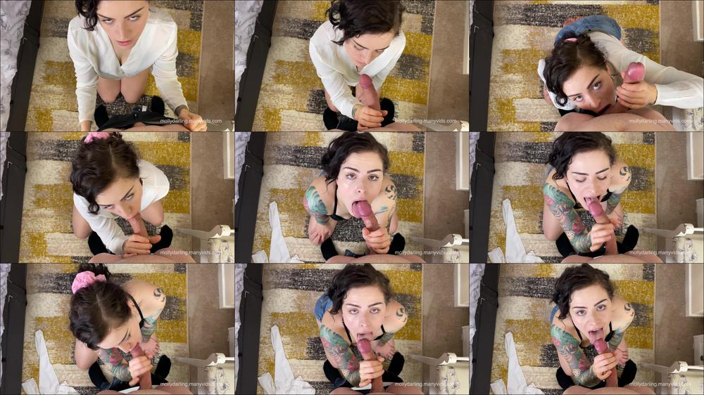 Naughty Slut Neighbour Blowjob 4K