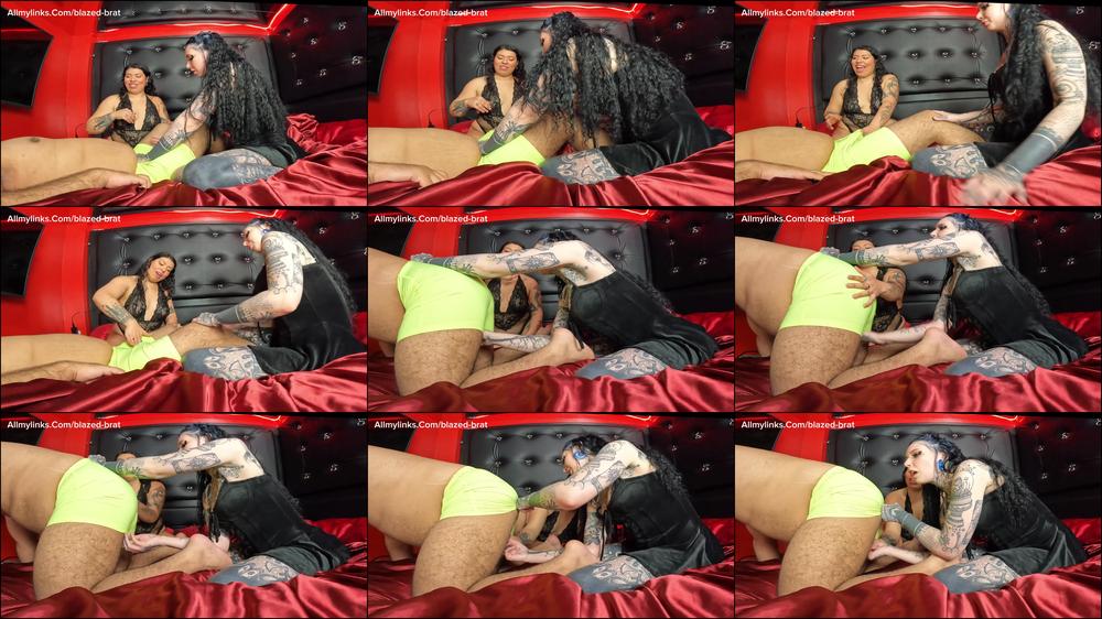 Slapping & Squeezing Balls WIth Stephanie