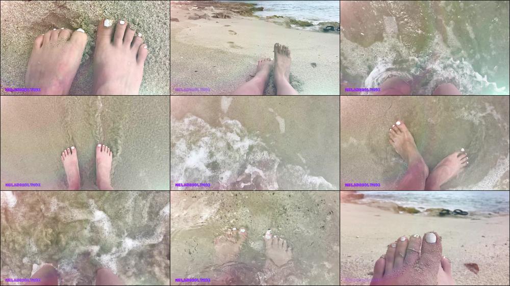 Beach Feet ASMR - January 13, 2022