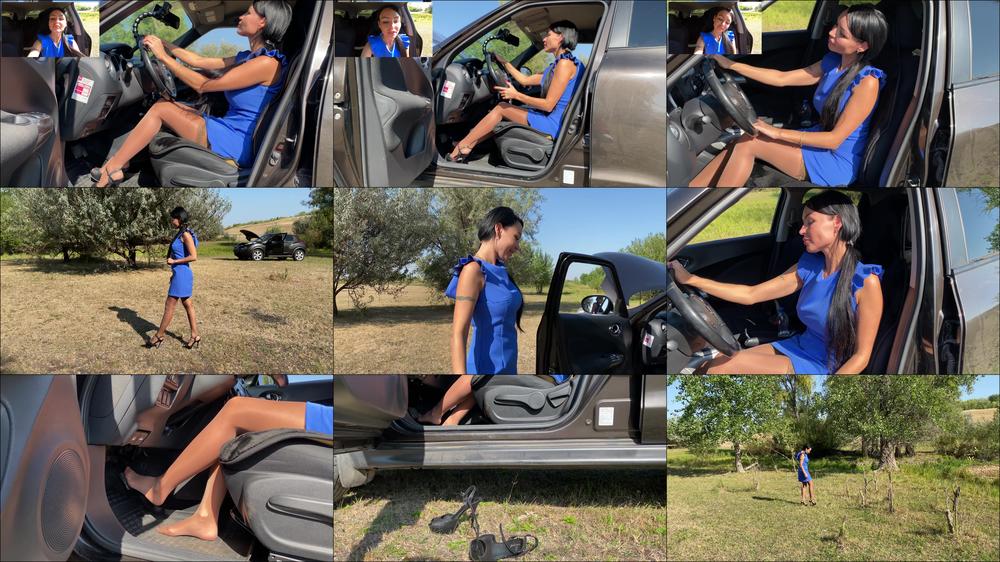 Pedal Pumping Russian Girls - Katya Relax Revving_4K_Full Video 23 Min