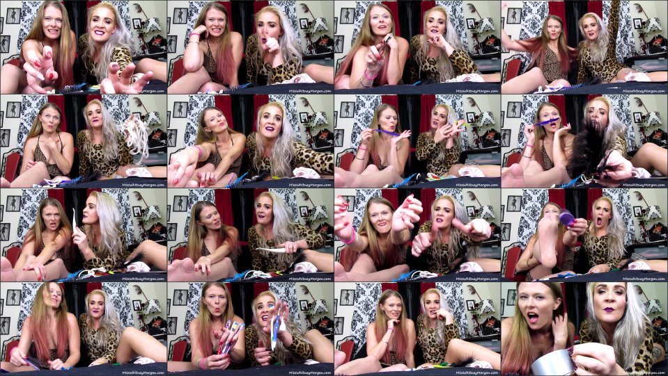 Misswhitneymorgan Tag Team Tickled Pov By Kitty And Whitney