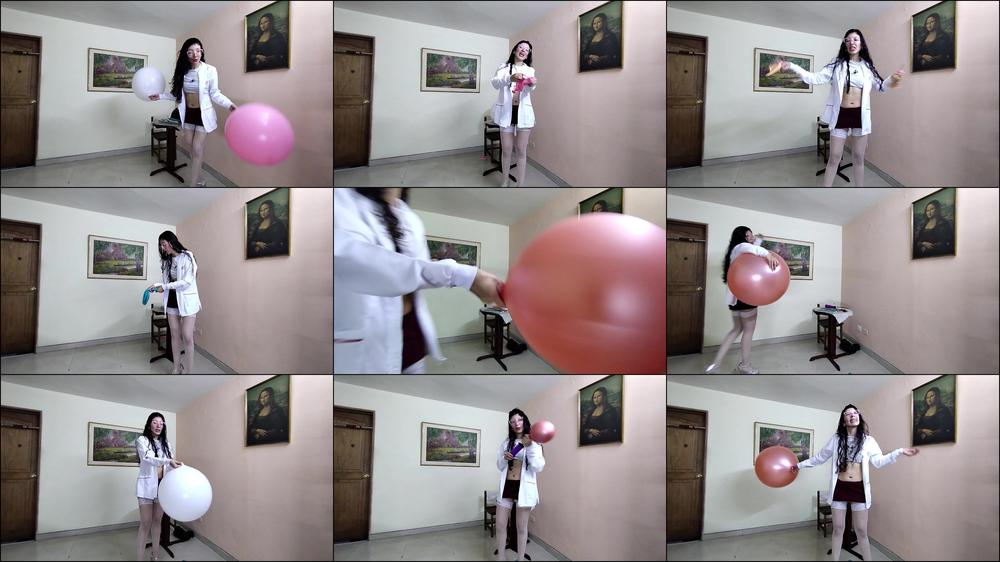 JOI I AM AN ANGRY TEACHER WHO POPS GIANT LATEX BALLOONS