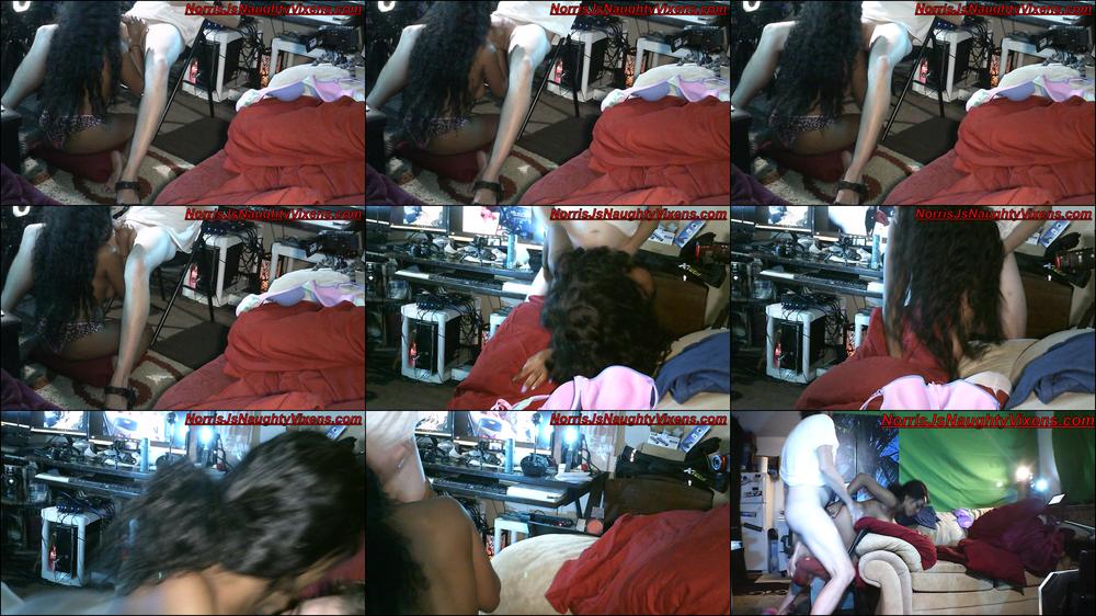 Ebony maid fucks me before she leaves
