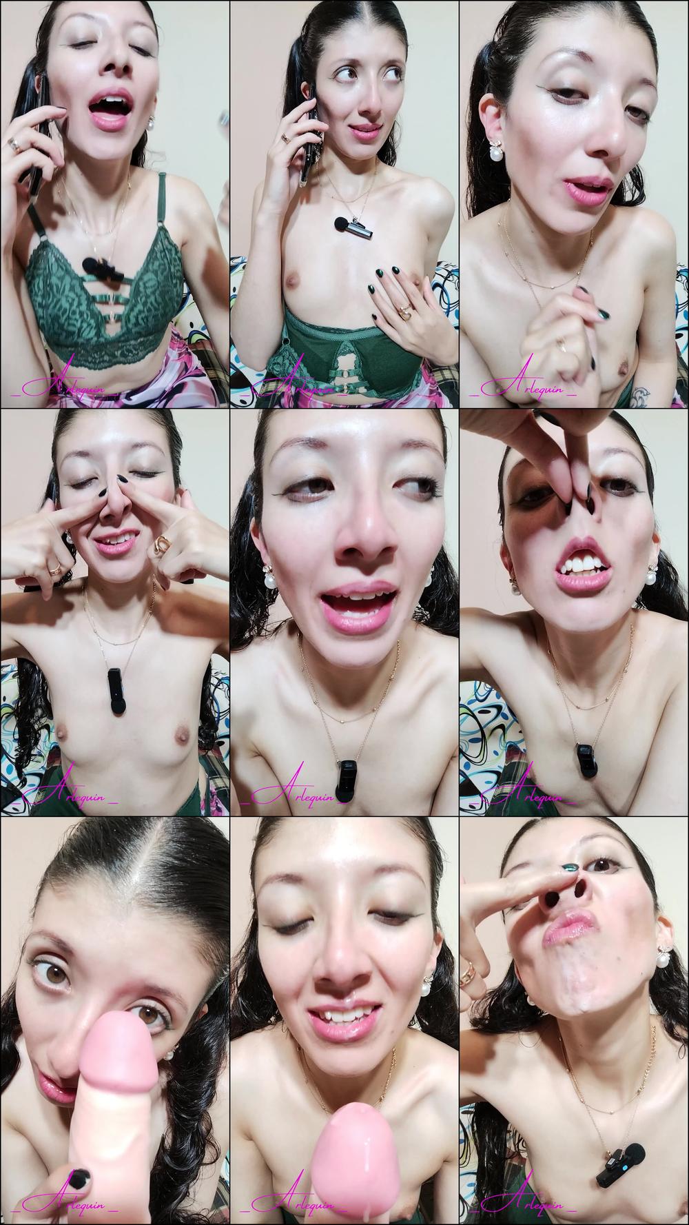 POV CHEATING ON MY BF WITH MY NOSTRILS AND GIRL PIGGY NOSE
