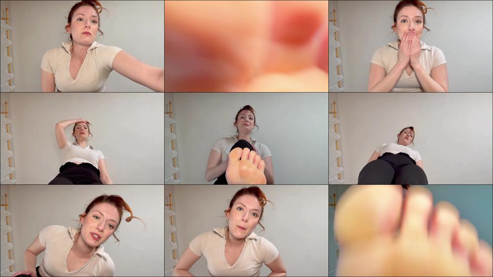 Giantess gives you a stomping massage