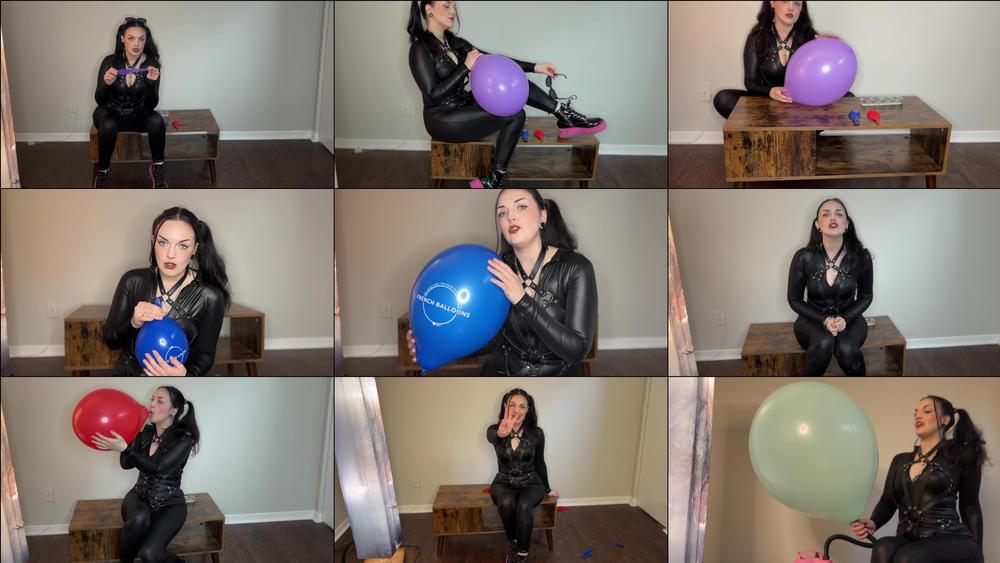DOMINATRIX VILLAIN POPS YOUR BALLOONS=Turns you into balloon - January 30, 2024