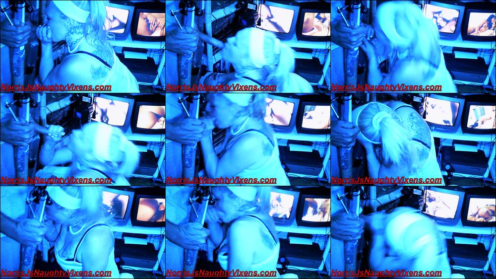 Blond sucks starts my cock to life