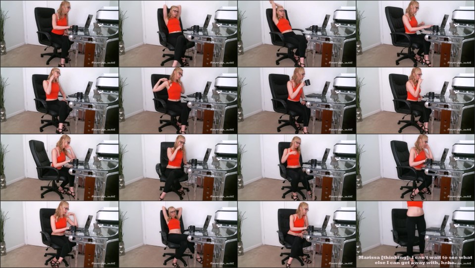 Marissa Sweet Addicted To Watching Your Coworker