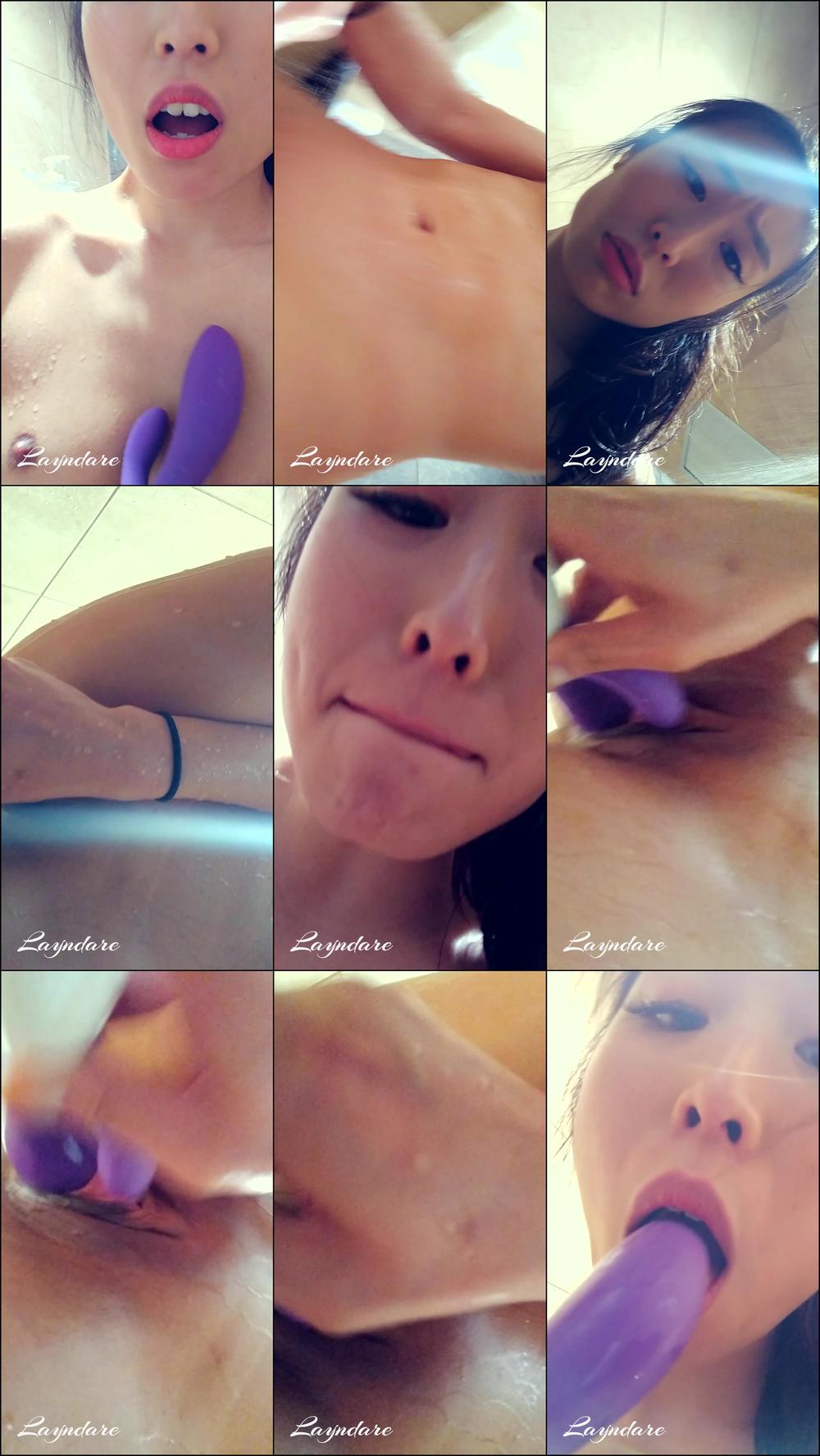 Asian Amateur Masturbates in Gym Shower - Mar 26, 2021