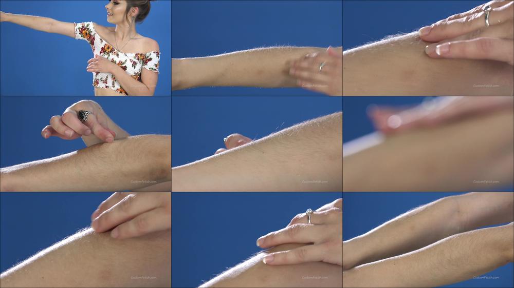 Princess A Shows You Her Arm Hair 4K