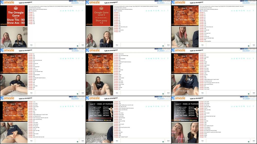 shy girls omegle game
