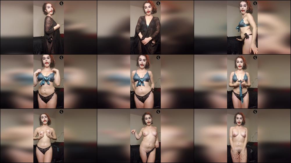 Bunny Ballgag Striptease - Nov 10, 2021