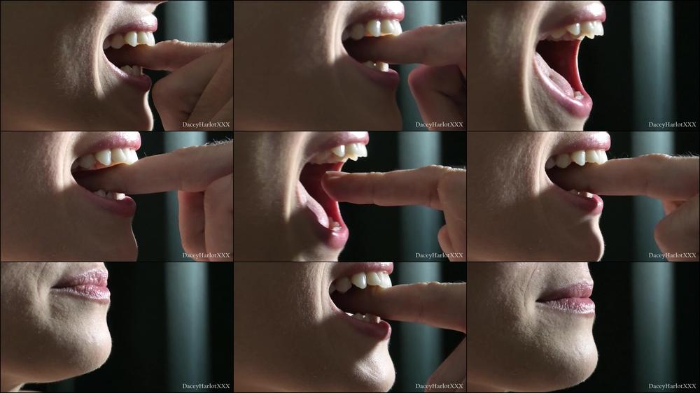 Close Up Biting 2 - March 20, 2022