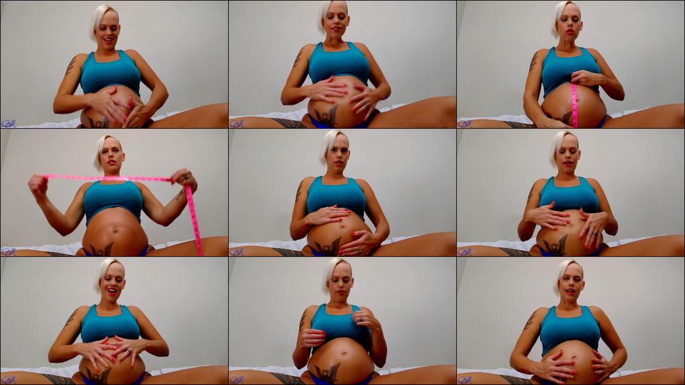 Eve Rebel 21Wks Pregnant Belly Measuring