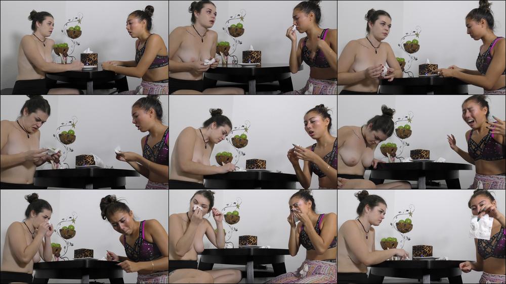 Krystal & Anastasia: Sneezing