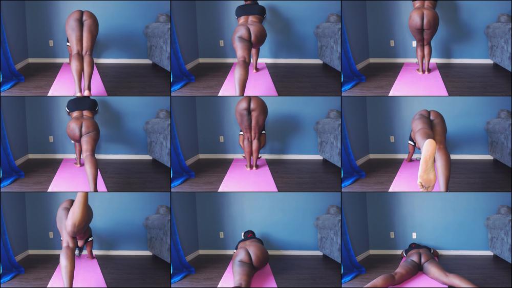 Naked Booty Yoga