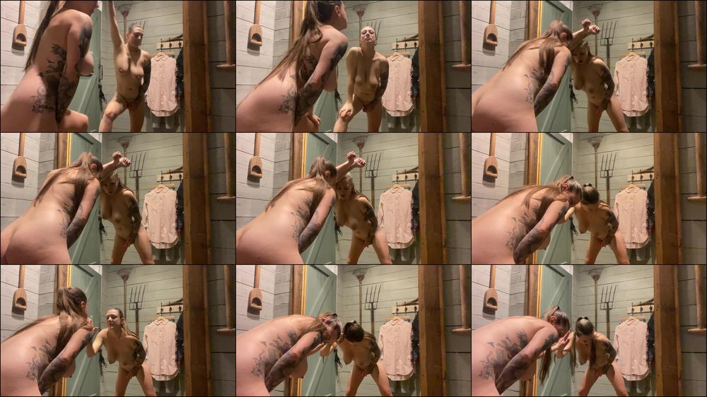 Naked Fitting Room Vibe Orgasm