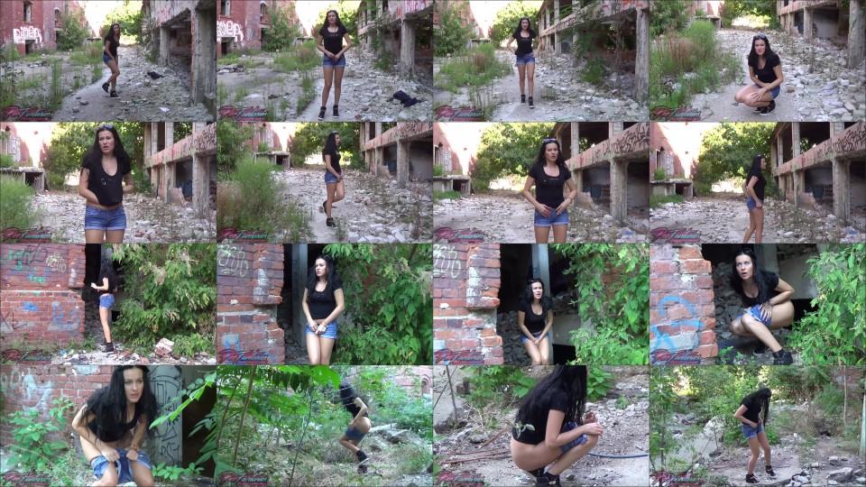 Wildeva Outdoor Desperation And P– In Ruins
