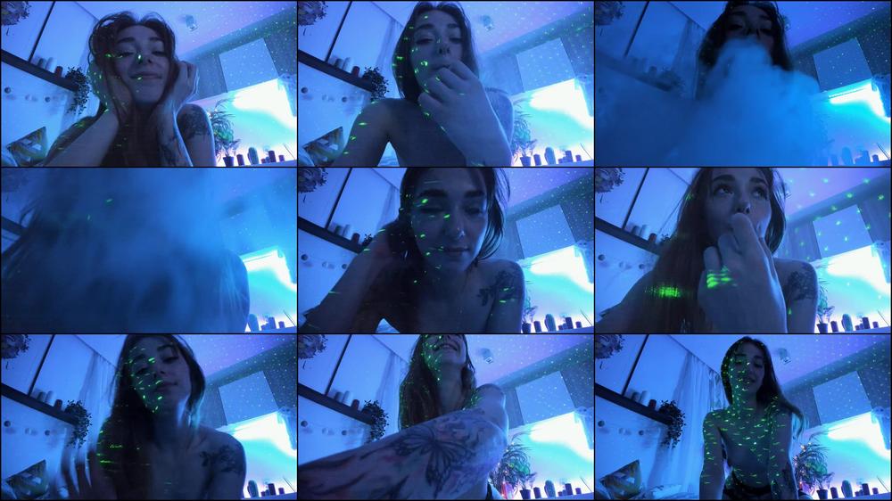 Vaping on bed in the dark - Dec 7, 2022