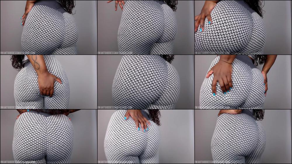 Worship Ass In Workout Leggings
