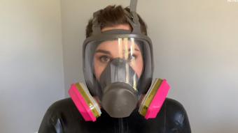 Gas Mask Orgasms Fantasy (Nina Crowne)