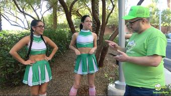 Alex Coal Helps Madison Wilde Make the Cheerleading Team (TadPoleXXXStudio)