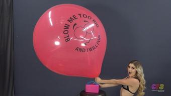 PrincessA Machine Pops 36" Print Balloon (Custom Fetish)