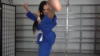 WILLOW EARNS HER YELLOW KARATE BELT - November 21, 2022 (RoxieRaeFetish)