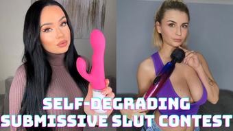 SELF-DEGRADING SUBMISSIVE SLUT CONTEST (Mia Jocelyn)