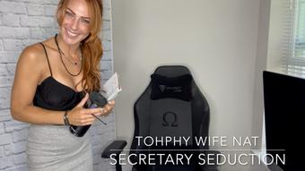 Your Secretary Seduces You - September 01, 2023 (TrophyWifeNat)
