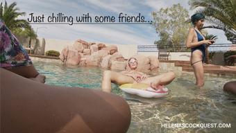Helena Price Chilling With Friends (Helenas Cock Quest)