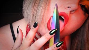 Mistressbijoux Knife Show (mistressbijoux)