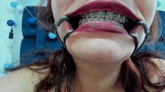 Gagging on Ecstasy: Deep Throat Goddess and Exotic Dildo (Coconutsex)