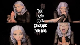 Toe And Cock Sucking For Bub (Tetra69)