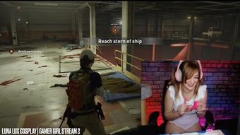 Gamer Girl Squirts On Stream (LunaLuxCosplay)