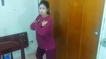 look at my sweat when dancing - January 16, 2021 (Colombianbigass)