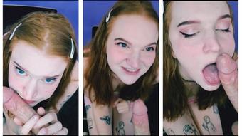 Squeezypeach Gagging And Drooling (squeezypeach)