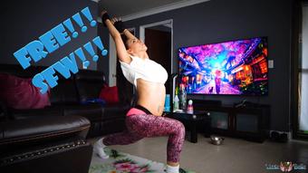 Workout Motivation Balanced Flow SFW (Lissie Belle)