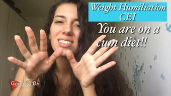 Cum diet for fatties (GoddessDri)