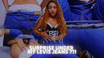 SURPRISE UNDER MY LEVIS JEANS 711 (lissadollhot)