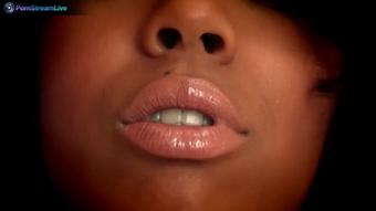 Curly haired ebony Misty Stone got her b (Only3x Network)