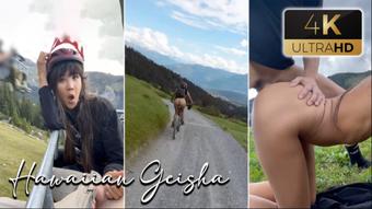 Naked Bike Ride and Public Sex - October 22, 2022 (Daring Kiara)