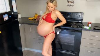4K - Pregnant Burping Fetish - April 27, 2023 (Taboo Girl)