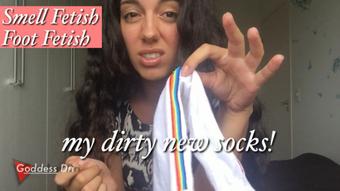 Dirty new socks (GoddessDri)