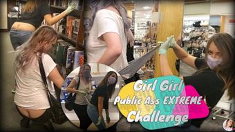 Public Wedgie Challenge: DOUBLE TROUBLE (MissMilaRose)