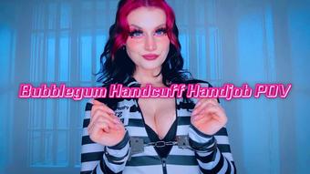 Bubblegum Handcuff Handjob POV (Starry Yume)