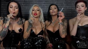 4 Dommes will use you as ashtray POV - February 21, 2023 (fchdommes)