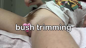 bush trimming (pinkbaby24)