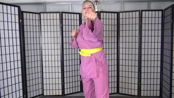 ABBY EARNS HER ORANGE BELT - January 28, 2022 (RoxieRaeFetish)