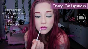Trying On Lipsticks - 720p (VioletOctober)